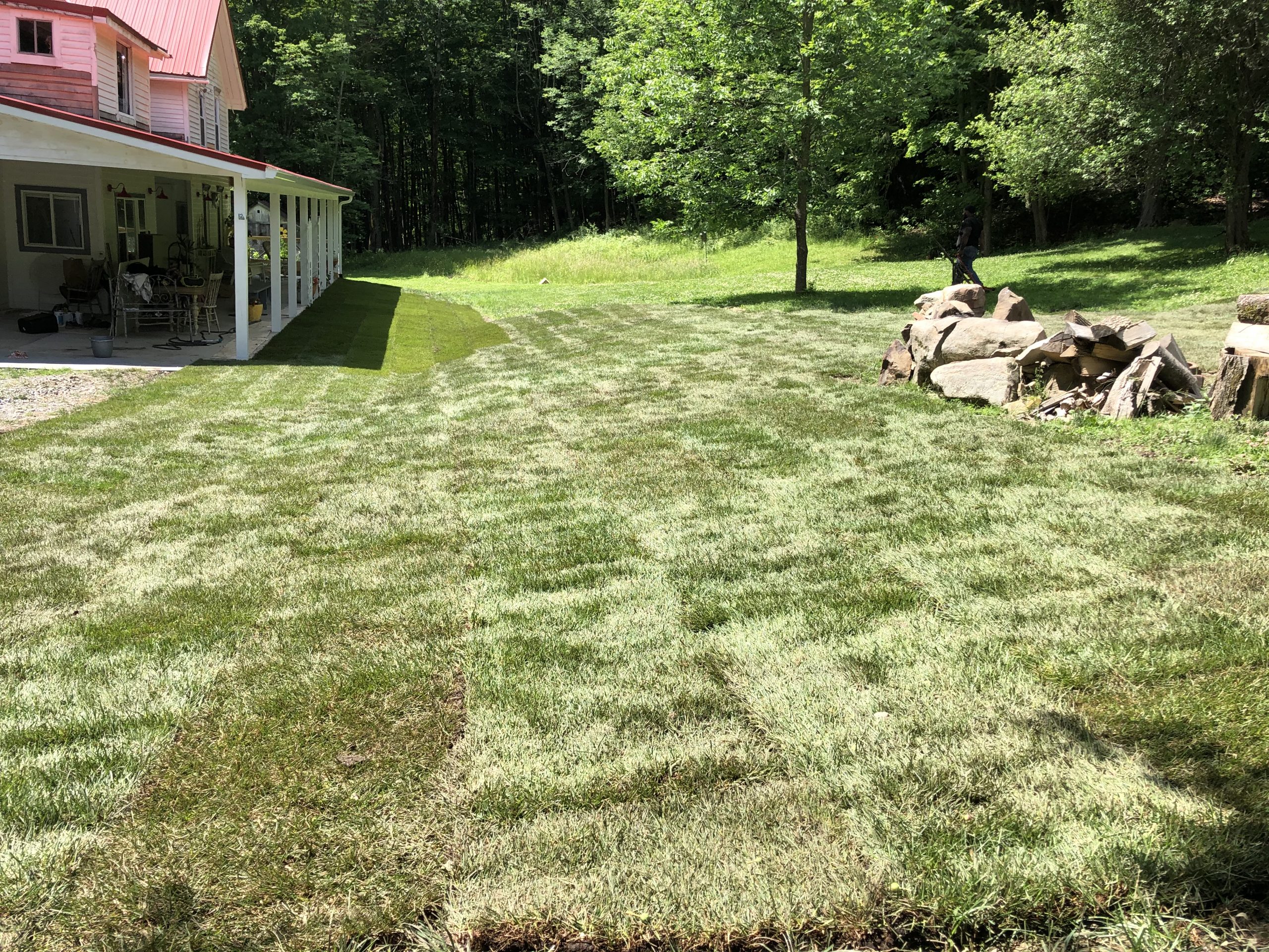 sod lawn installation | Snow Hill Inc | Hornell, Wellsville, Alfred, Andover, & Belmont, NY