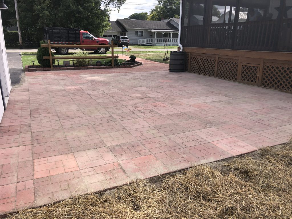 paver patio construction | Snow Hill Inc | Hornell, Wellsville, Alfred, Andover, & Belmont, NY